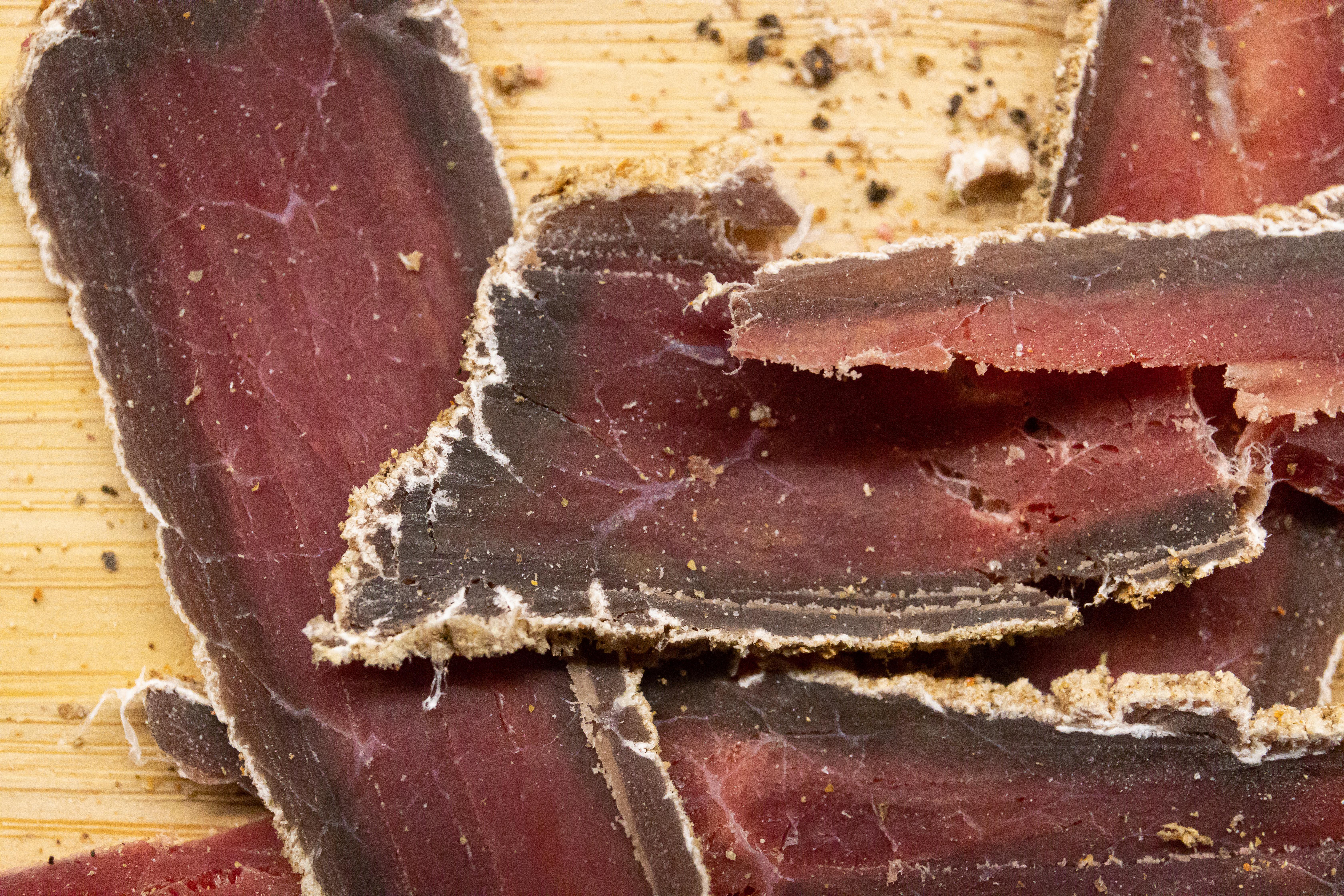 Premium small-batch beef jerky